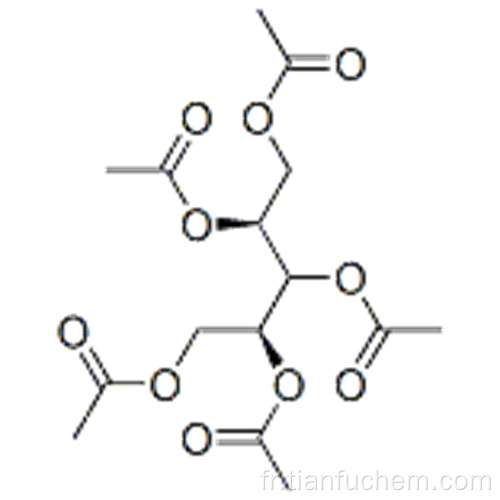 (2S, 4S) -1,2,3,4,5-pentaacétate de pentanépentol CAS 5346-78-1